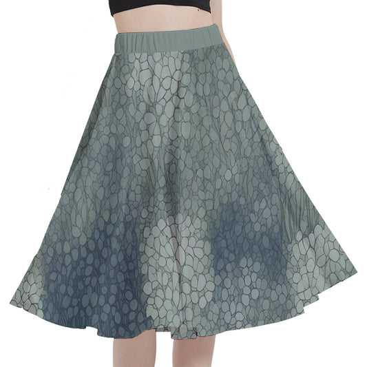 Fabric 509 A-Line Midi Skirt With Pocket