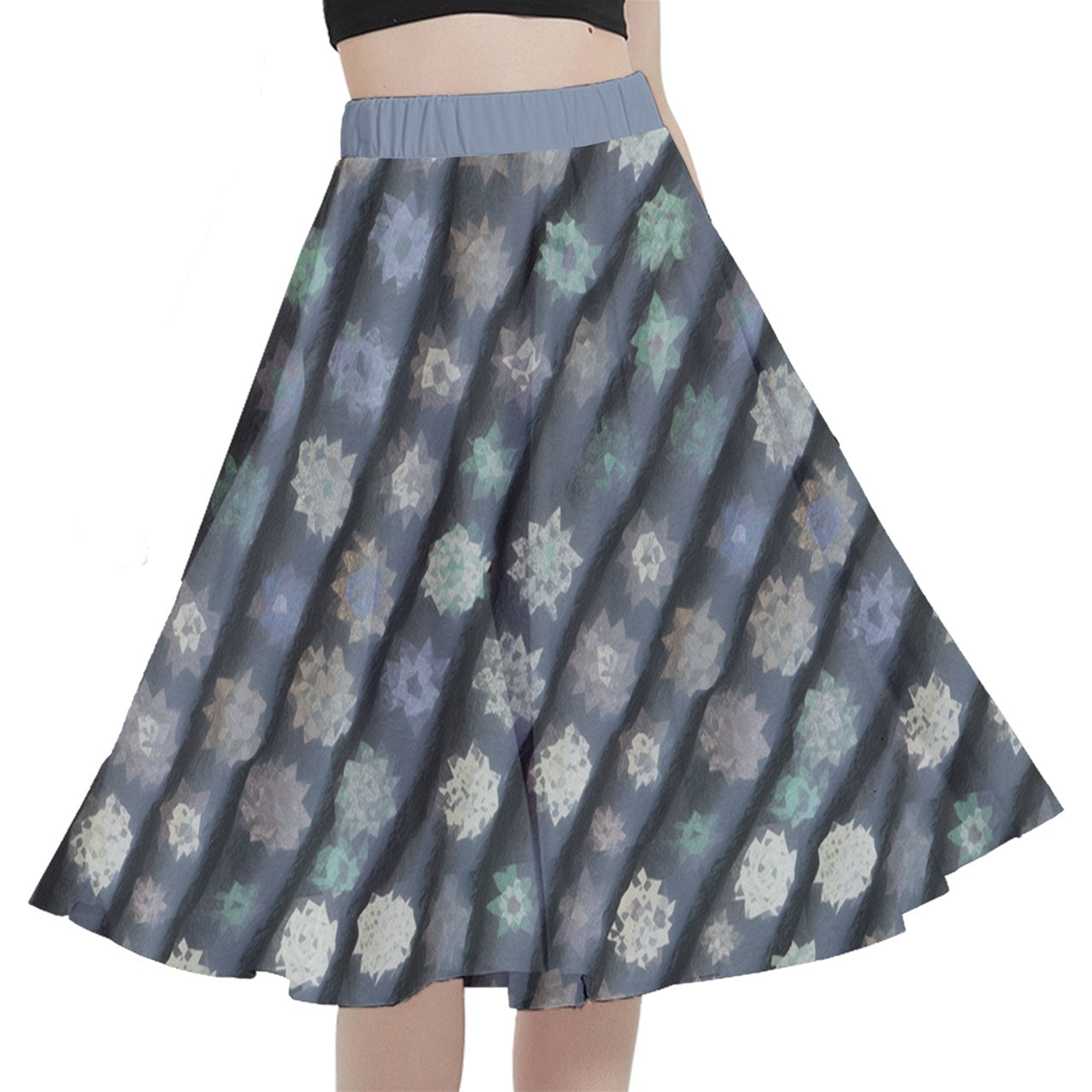 Fabric 525 A-Line Midi Skirt with Pocket