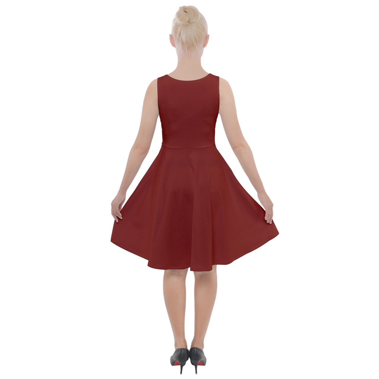 Pattern 192 Knee Length Skater Dress with Pockets