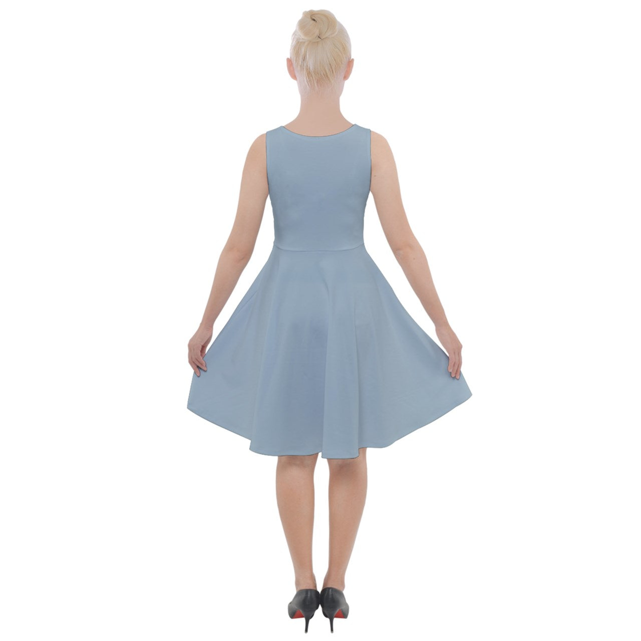 Pattern 198 Knee-Length Skater Dress with Pockets