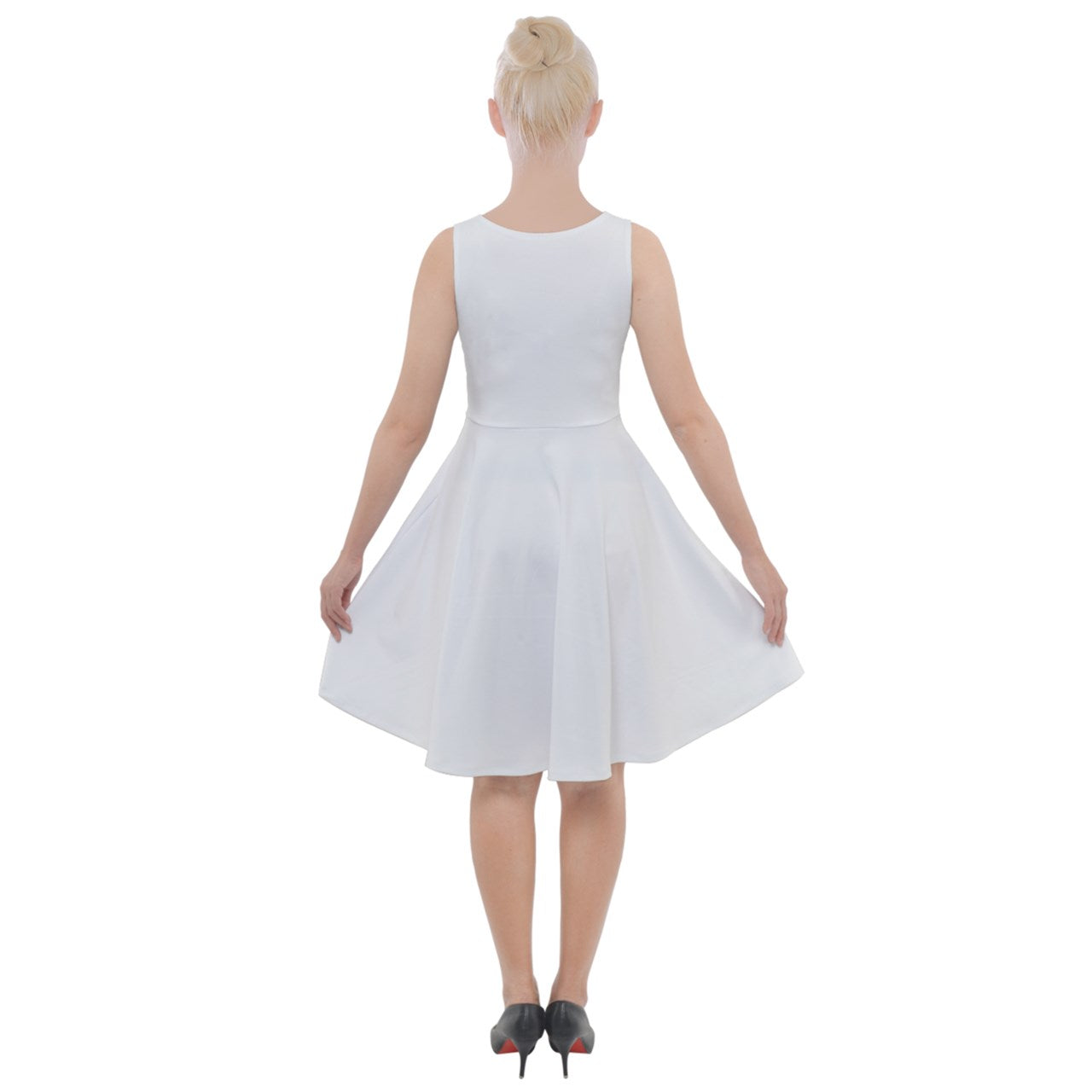 Pattern 287 Knee-Length Skater Dress with Pockets