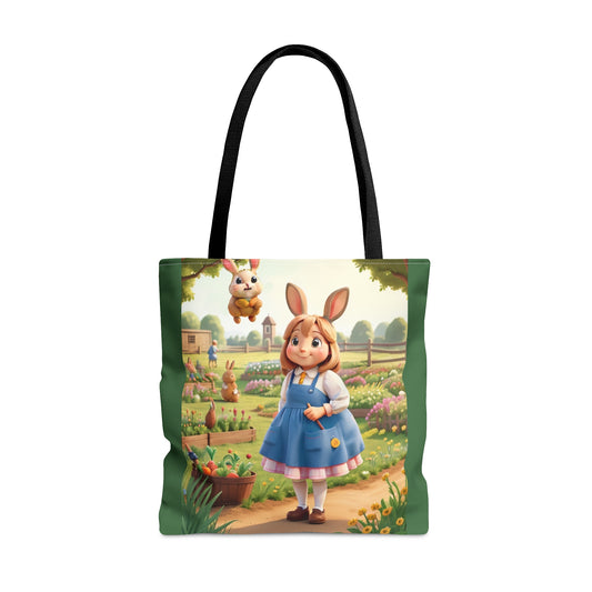 Turning into Rabbits Tote Bag (AOP)