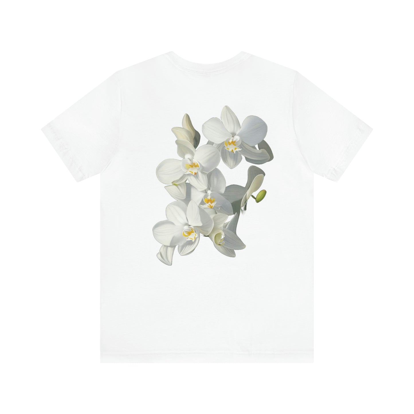 Orchid (back) -- Unisex Jersey Short Sleeve Tee