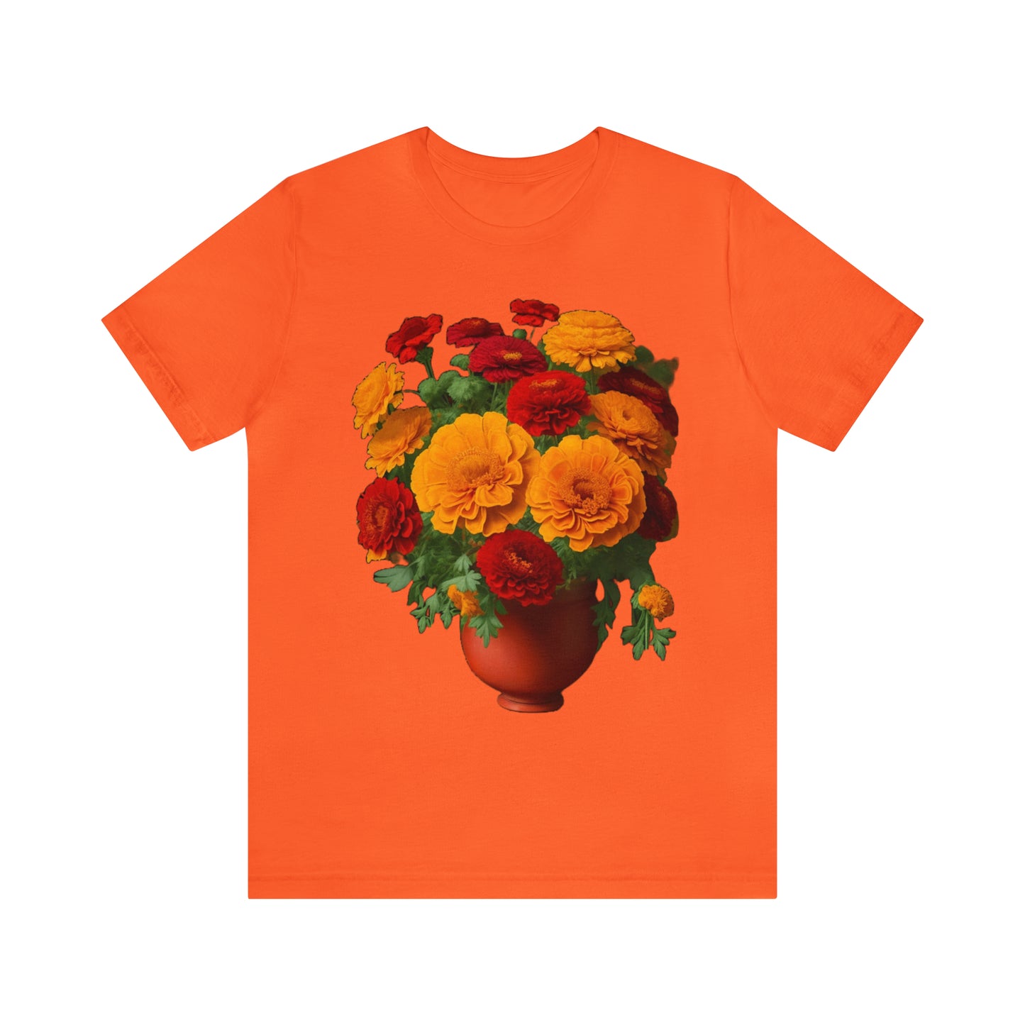 Marigold -- Unisex Jersey Short Sleeve Tee