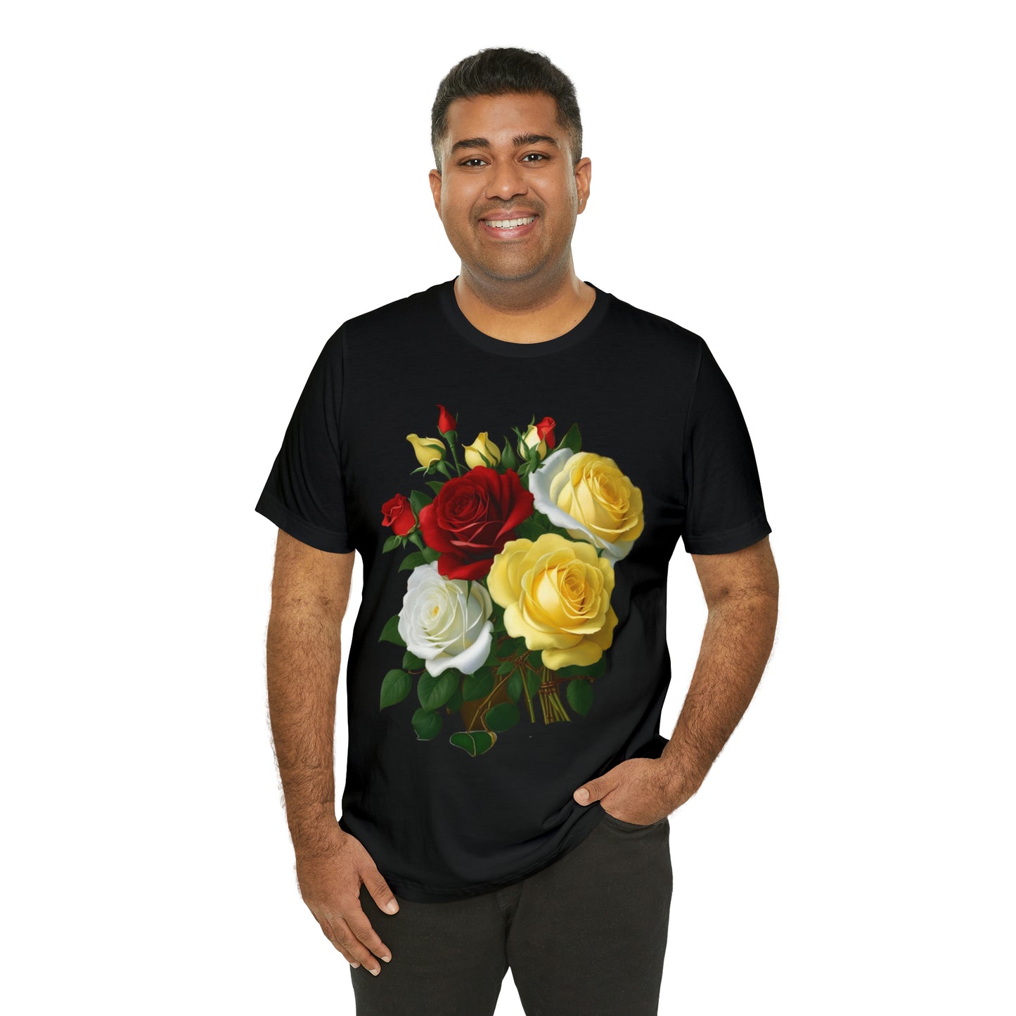 Roses -- Unisex Jersey Short Sleeve Tee