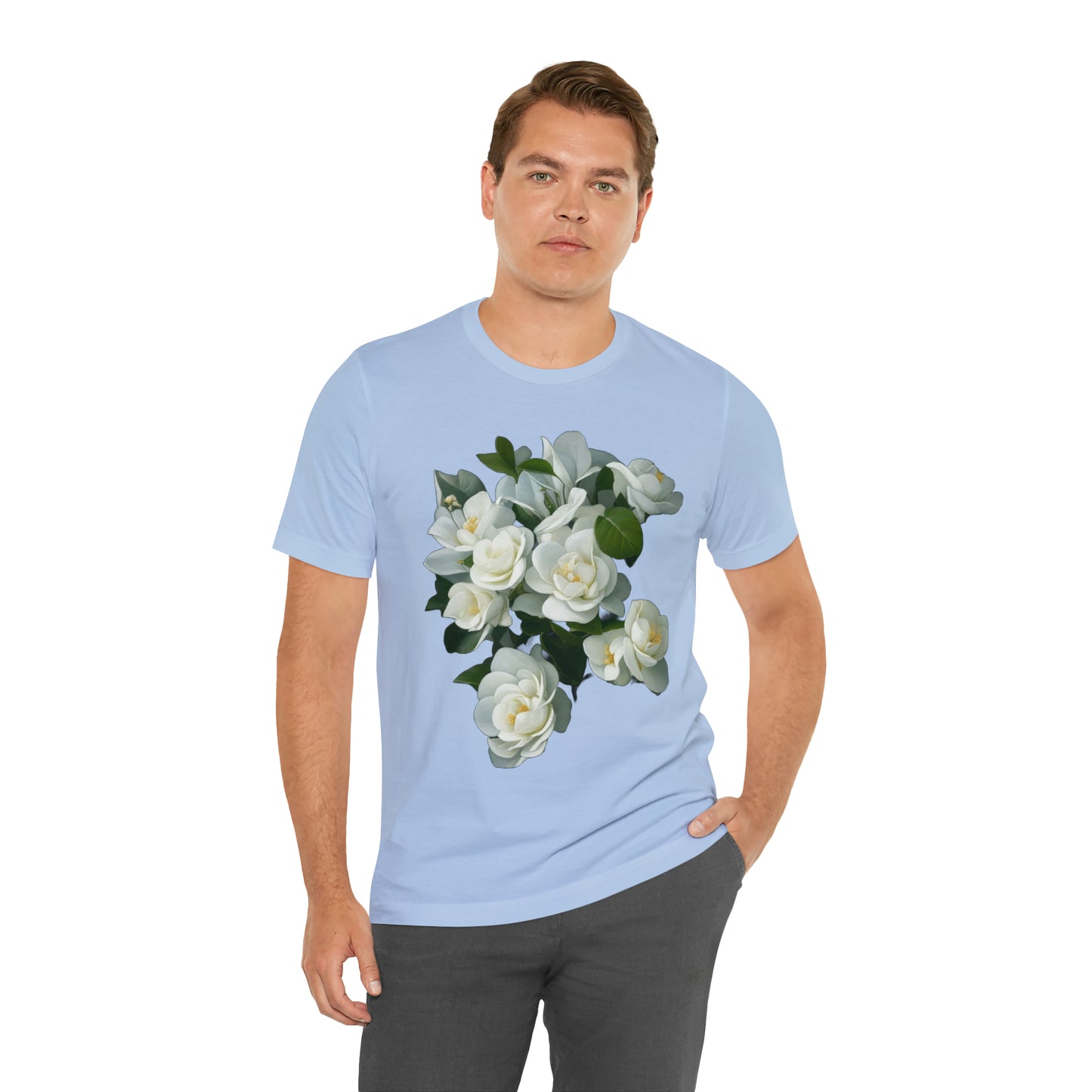 Gardenia -- Unisex Jersey Short Sleeve Tee