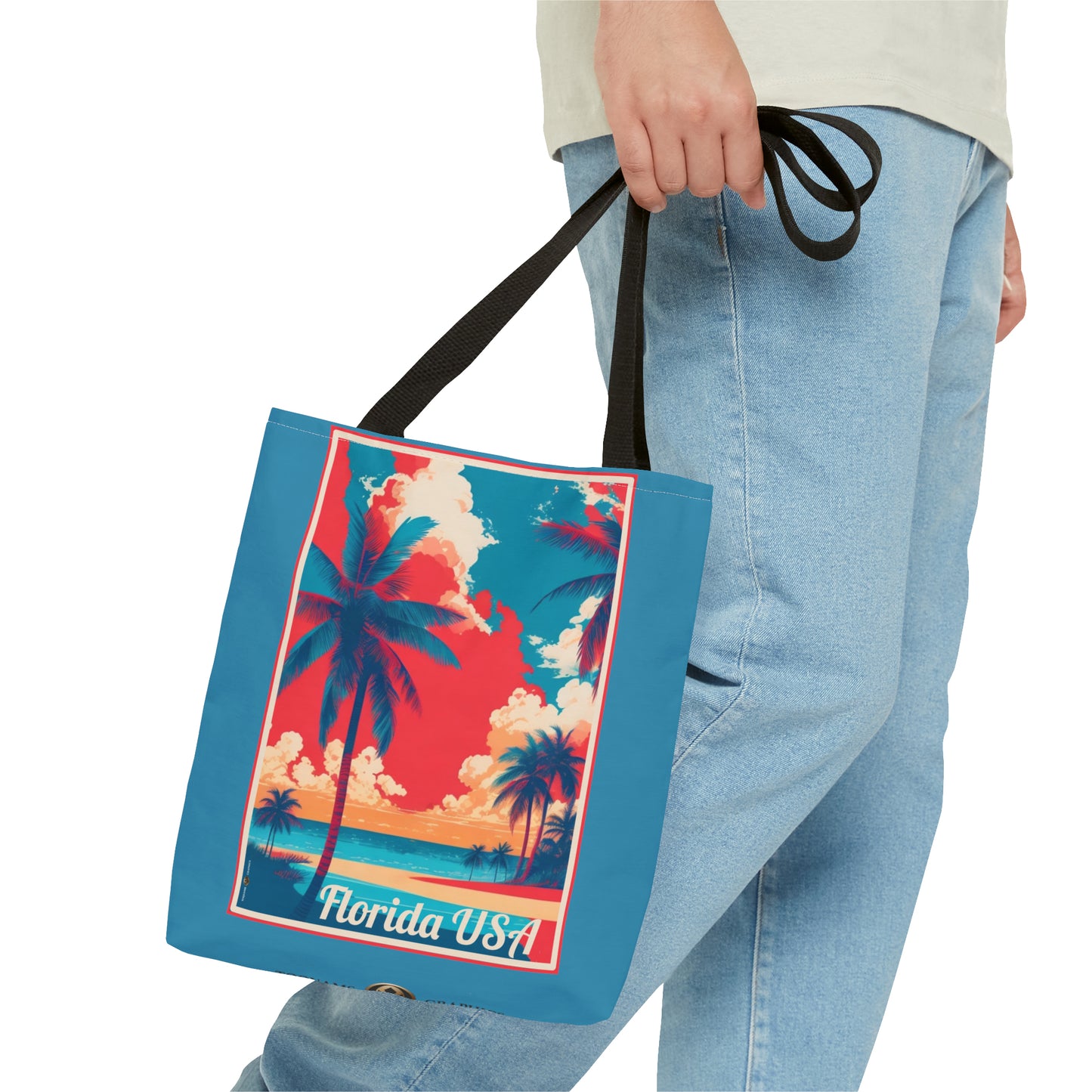 Florida USA Tote Bag (AOP)