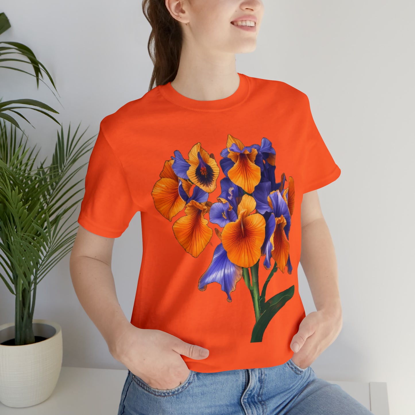 Iris -- Unisex Jersey Short Sleeve Tee