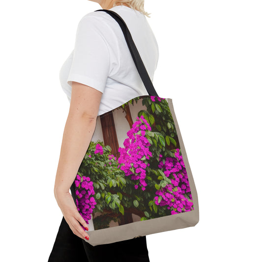 Bougainvillea Tote Bag (AOP)