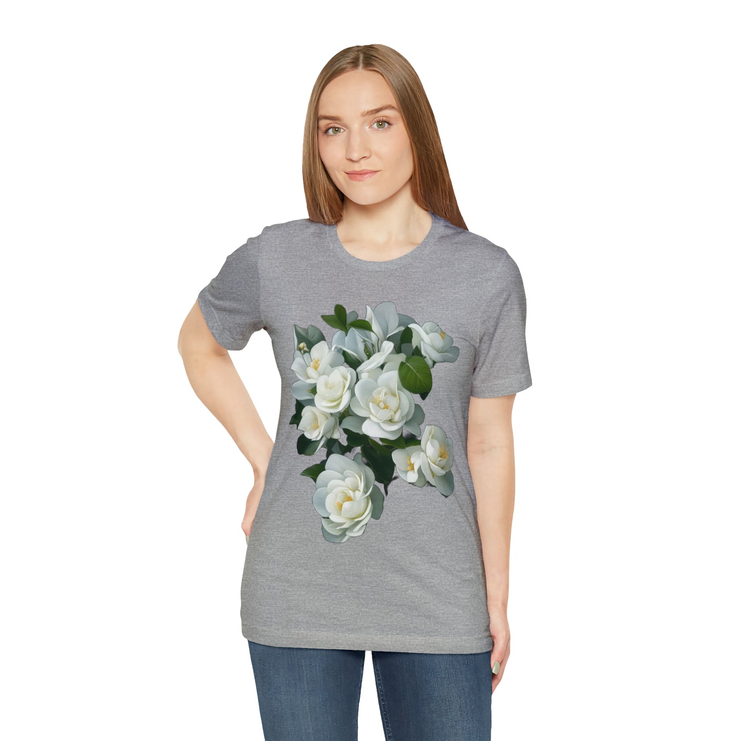 Gardenia -- Unisex Jersey Short Sleeve Tee