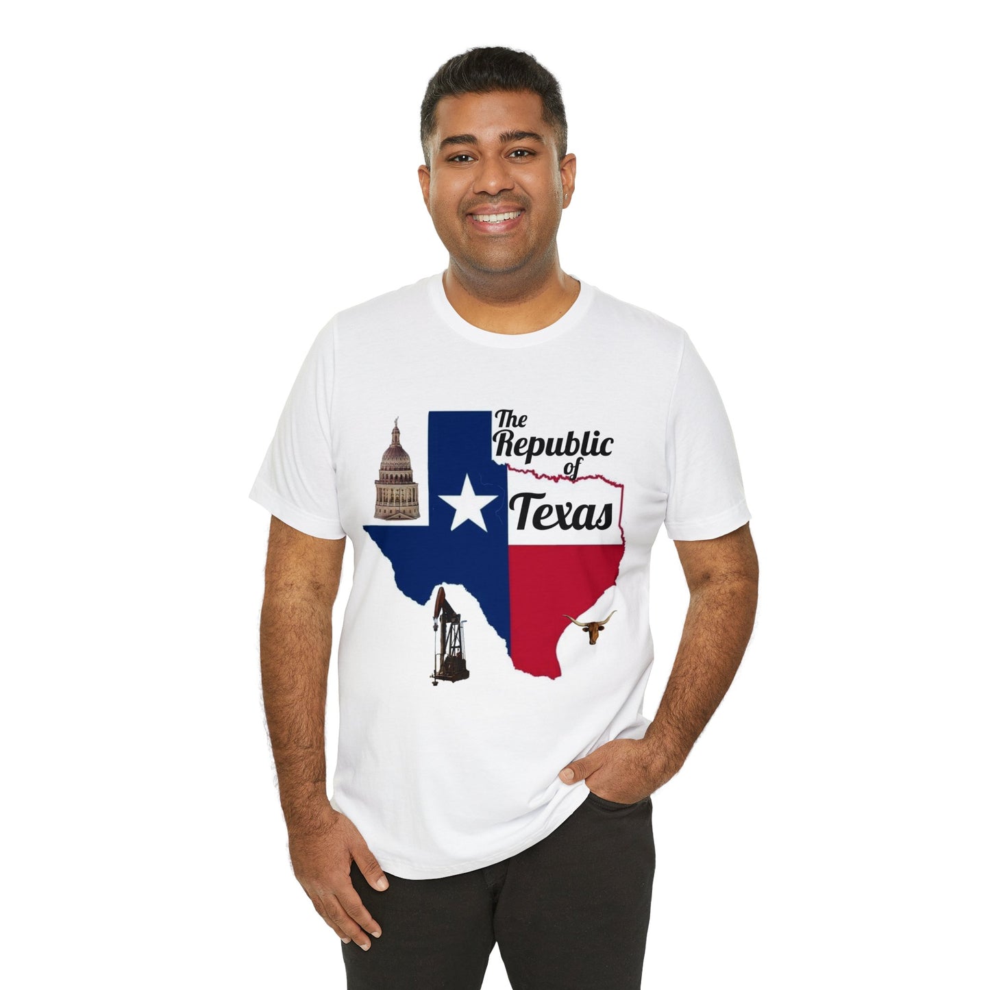 Rebublic of Texas -- Unisex Jersey Short Sleeve Tee