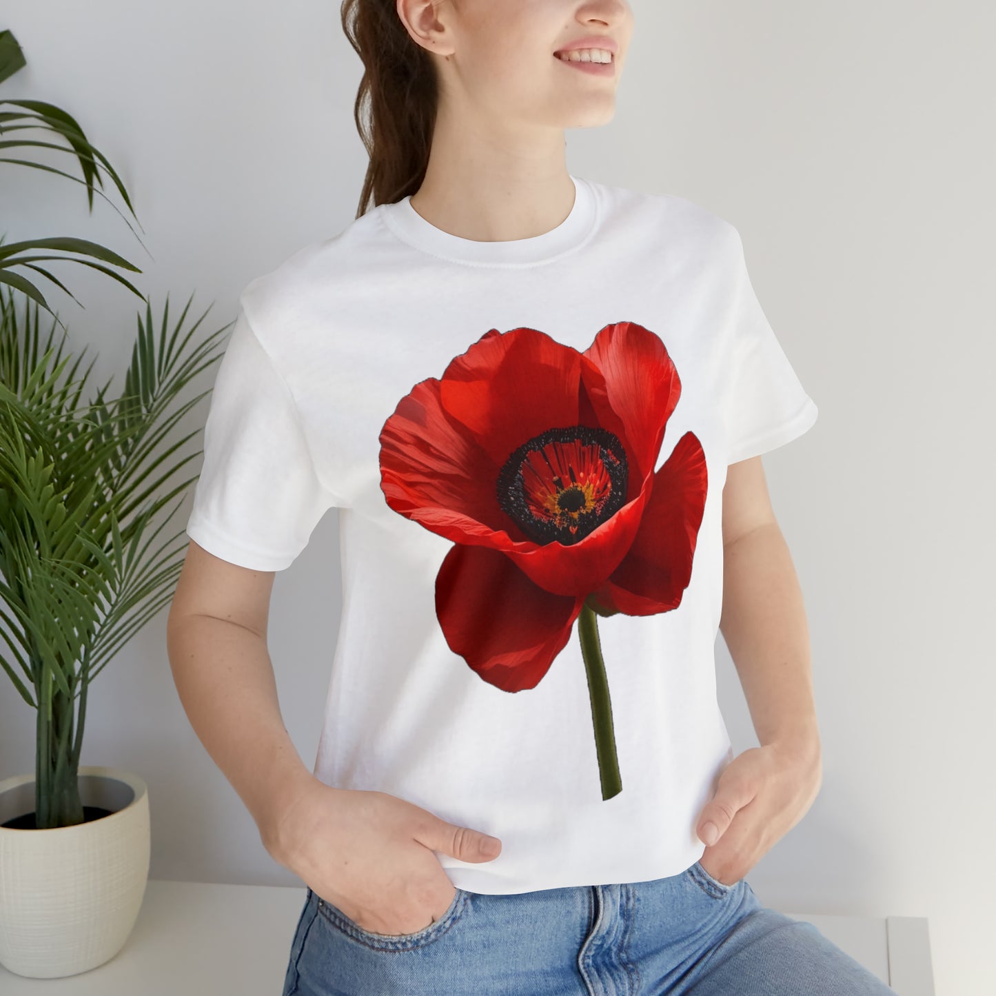 Poppy -- Unisex Jersey Short Sleeve Tee