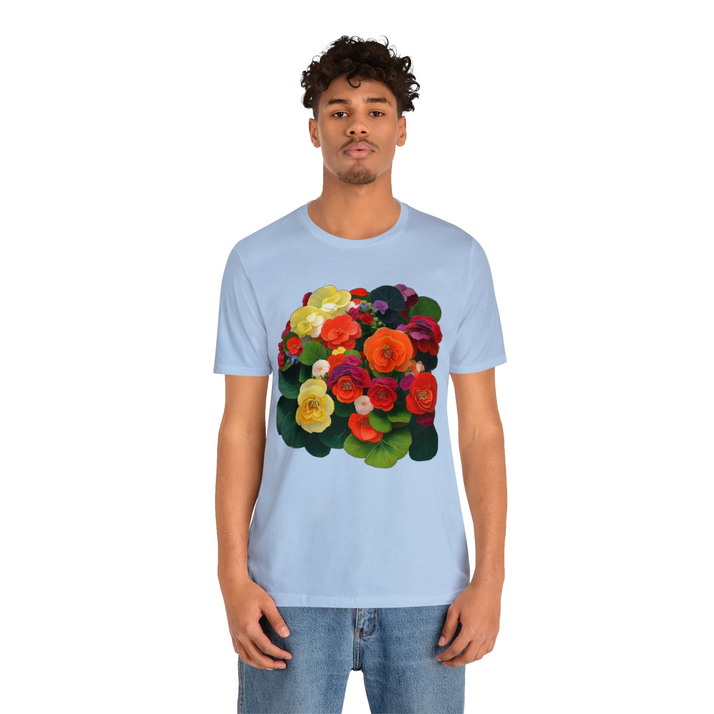 Begonia -- Unisex Jersey Short Sleeve Tee