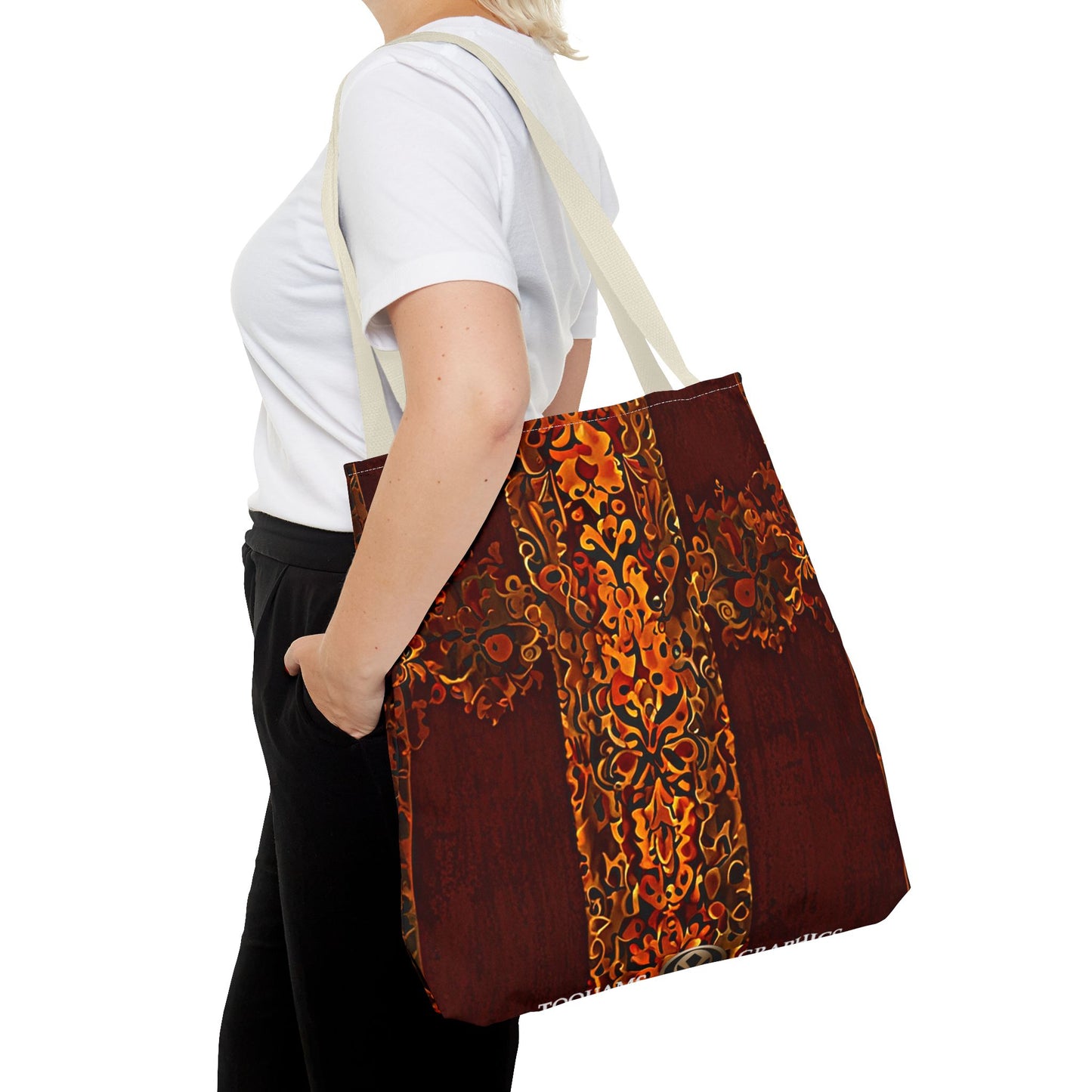 Avalon - Boho Chic Tote Bag - Floral Pattern for Everyday Use and Gifts