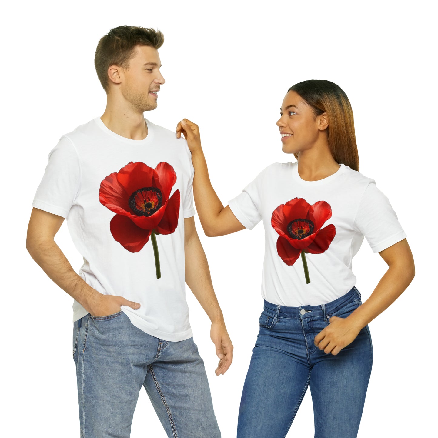 Poppy -- Unisex Jersey Short Sleeve Tee