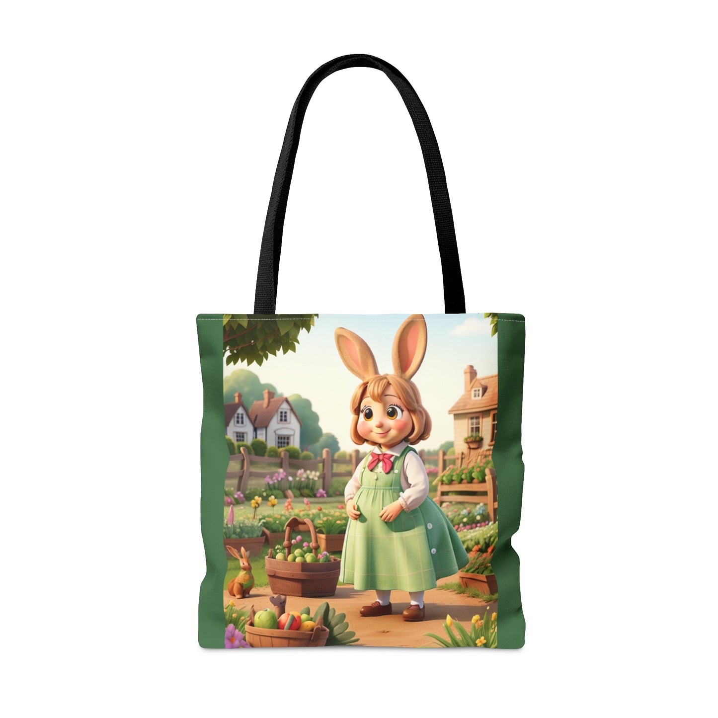 Turning into Rabbits Tote Bag (AOP)