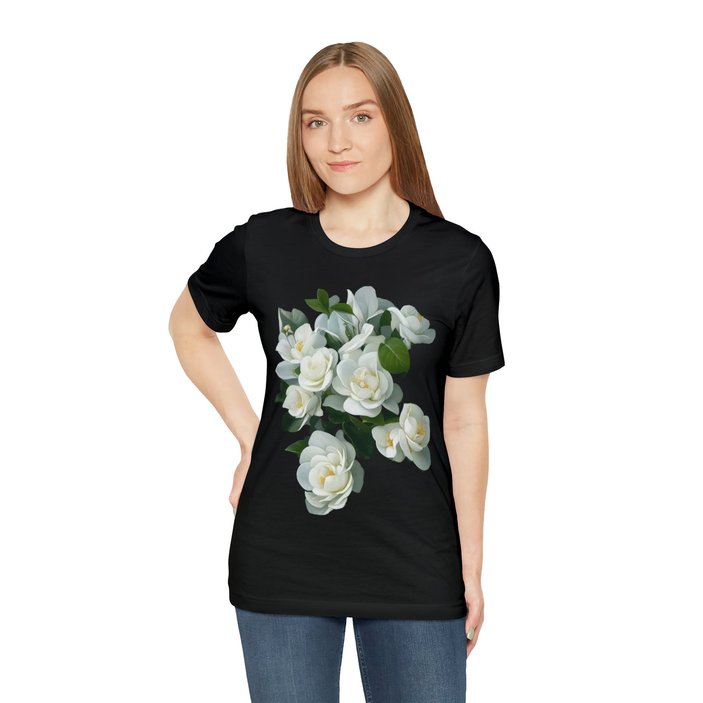 Gardenia -- Unisex Jersey Short Sleeve Tee