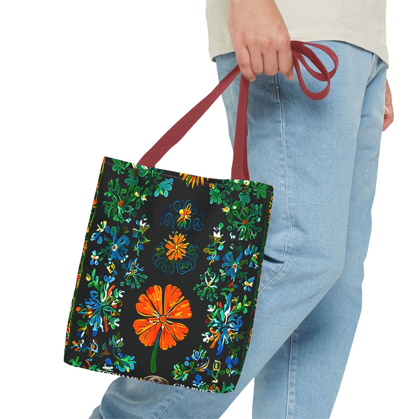 Her House - Vibrant Floral Tote Bag - Perfect for Everyday Use & Special Occasions