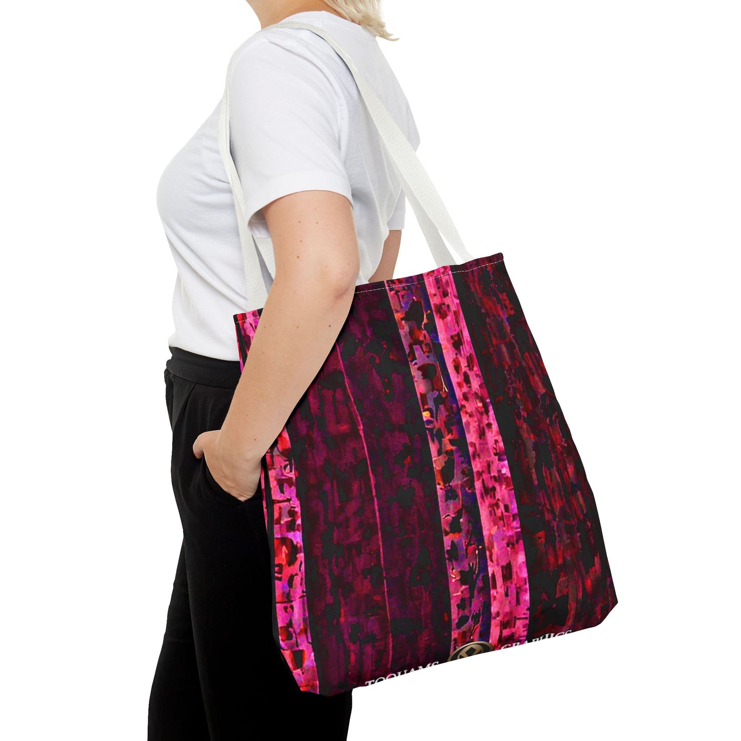 City Streets - Bold Abstract Art Tote Bag - Stylish & Durable for Everyday Use