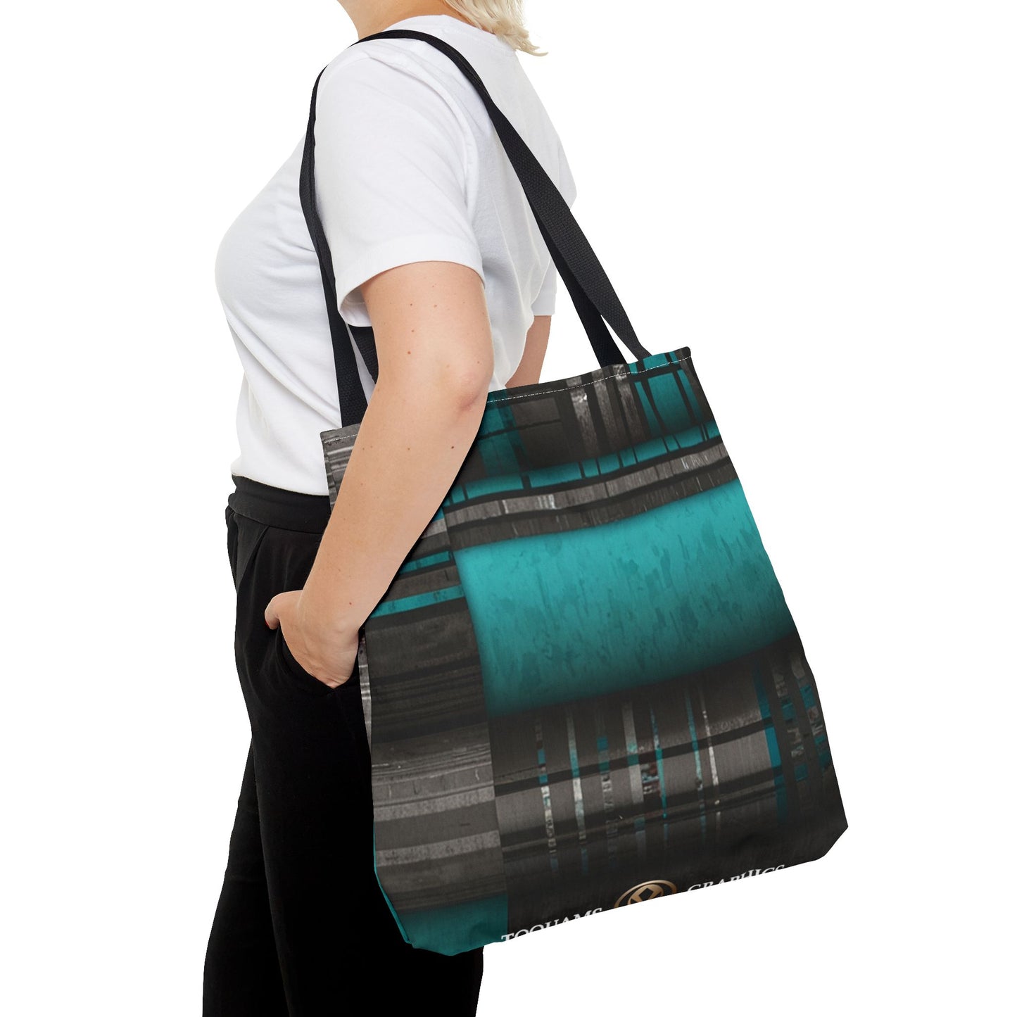 Modern Geometric Tote Bag - Stylish and Functional for Everyday Use