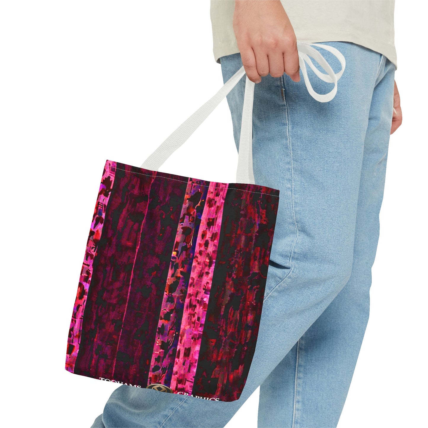 City Streets - Bold Abstract Art Tote Bag - Stylish & Durable for Everyday Use