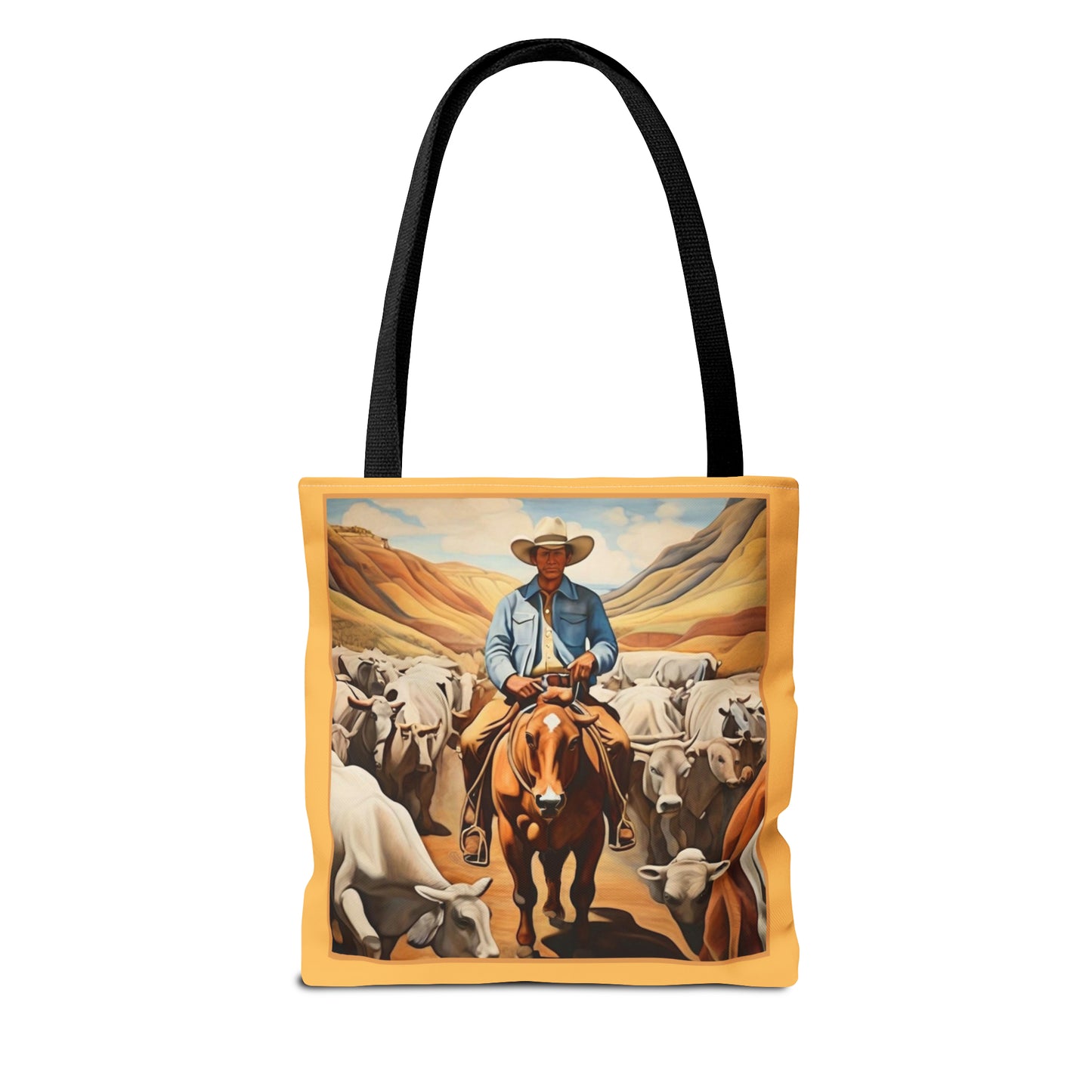 Cowgirl/boy Tote Bag (AOP)