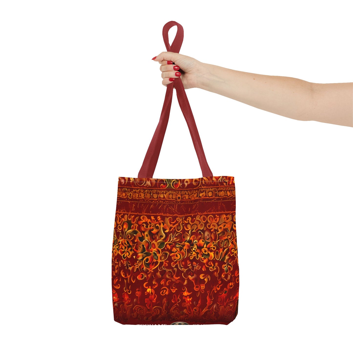 Corlu - Bohemian Floral Tote Bag - Vibrant and Stylish Carryall for Everyday Adventures