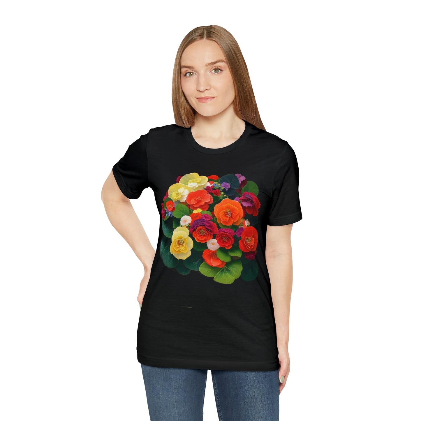 Begonia -- Unisex Jersey Short Sleeve Tee