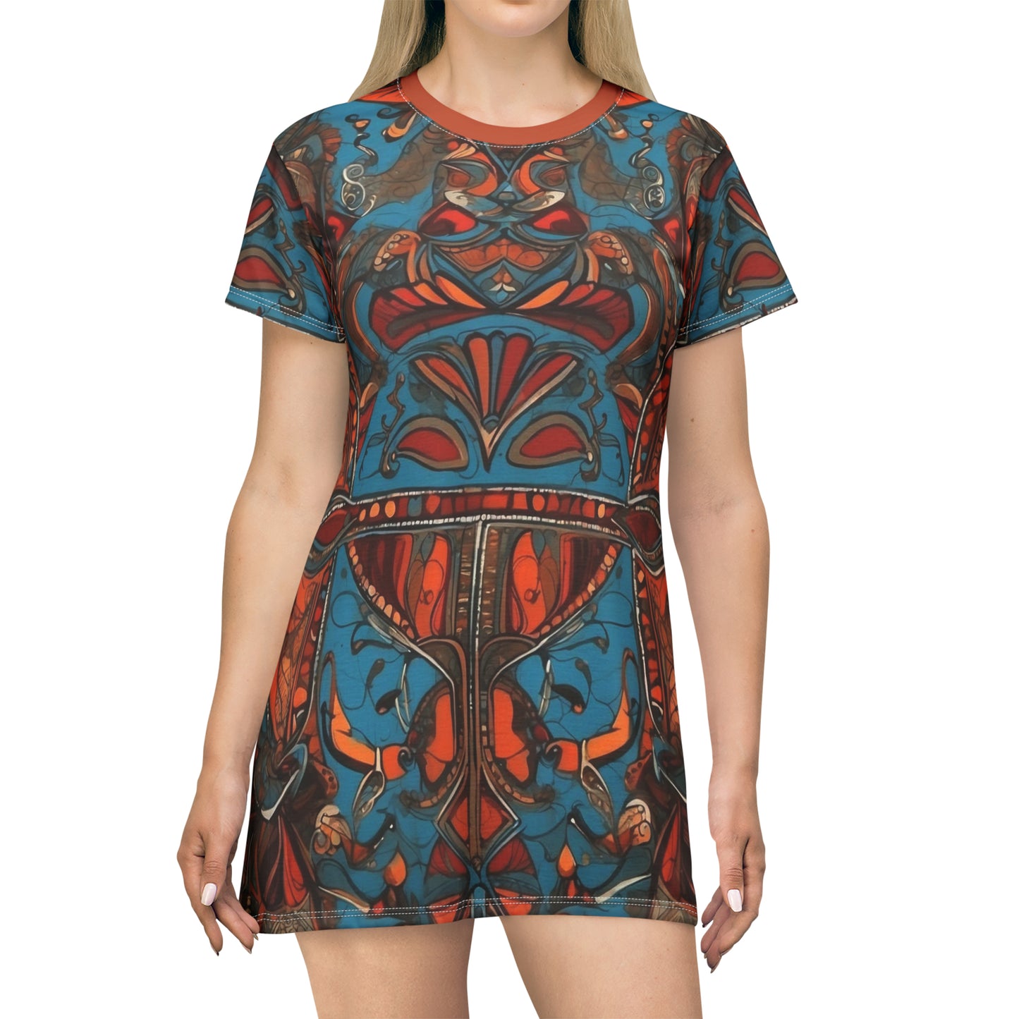 Sam -- T-Shirt Dress (AOP)