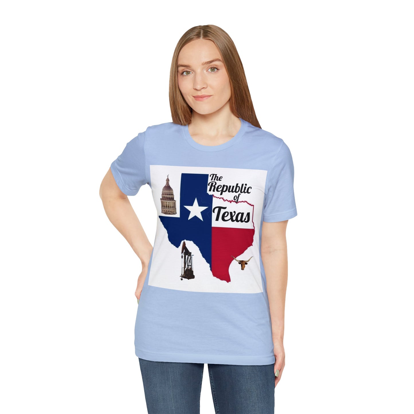 Rebublic of Texas -- Unisex Jersey Short Sleeve Tee