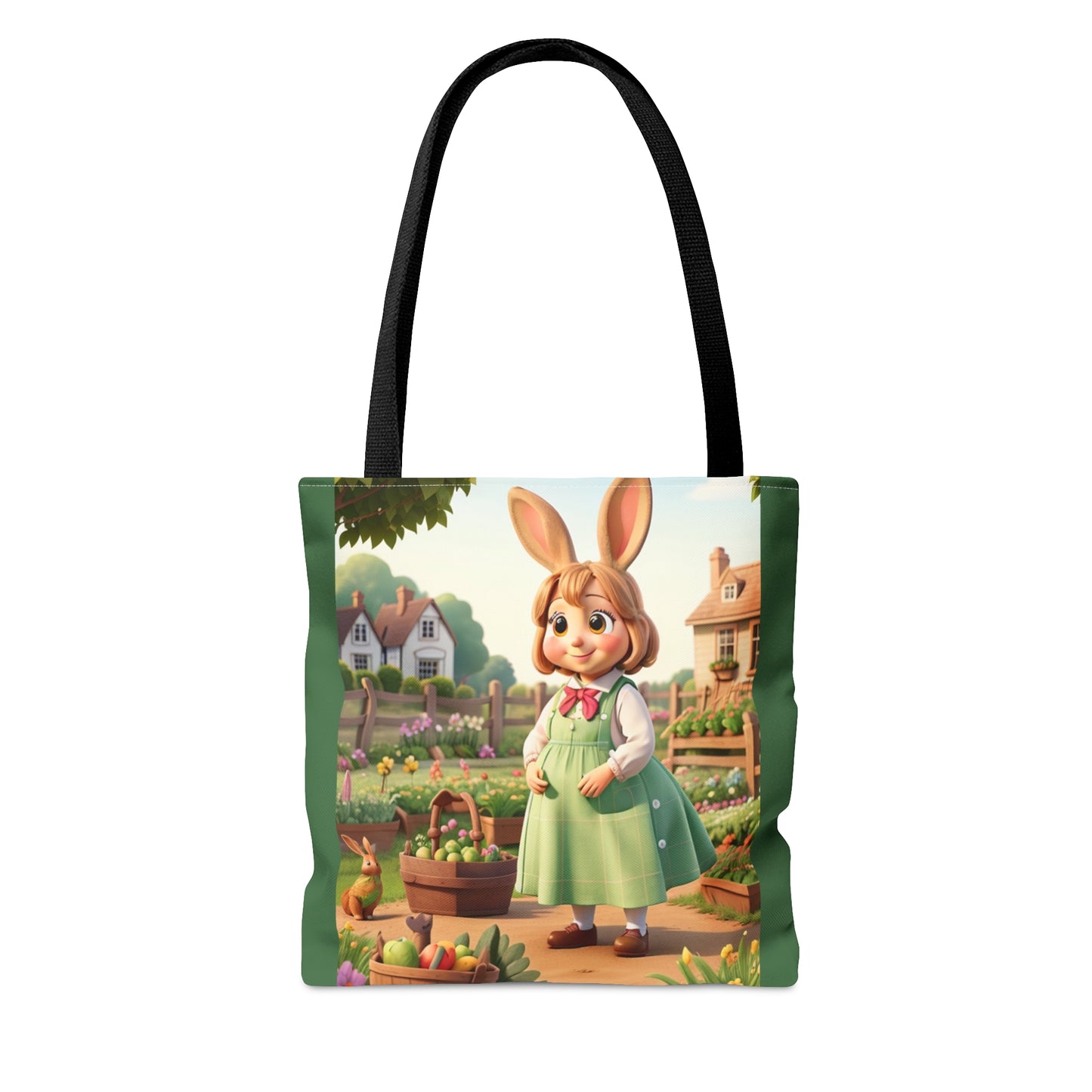 Turning into Rabbits Tote Bag (AOP)