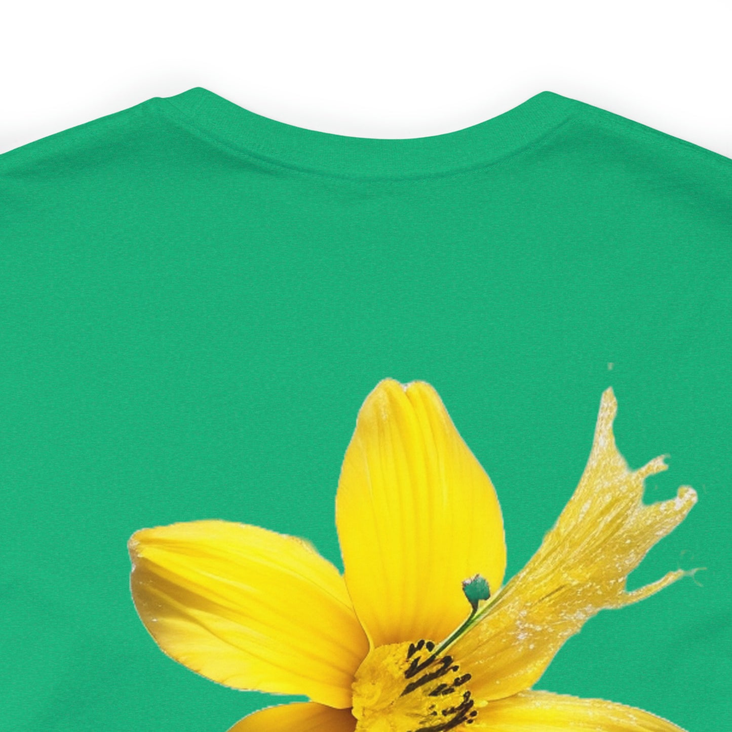 Daffodil (back) -- Unisex Jersey Short Sleeve Tee