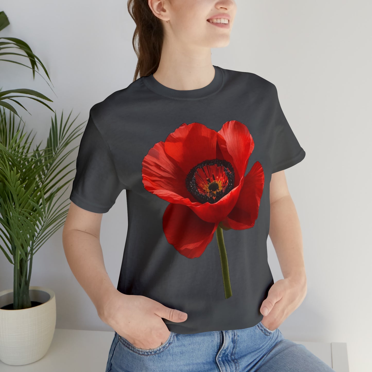 Poppy -- Unisex Jersey Short Sleeve Tee