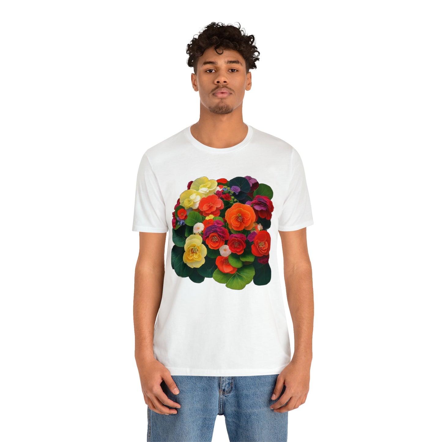 Begonia -- Unisex Jersey Short Sleeve Tee