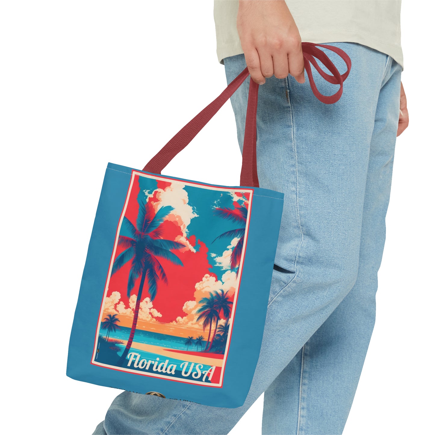 Florida USA Tote Bag (AOP)