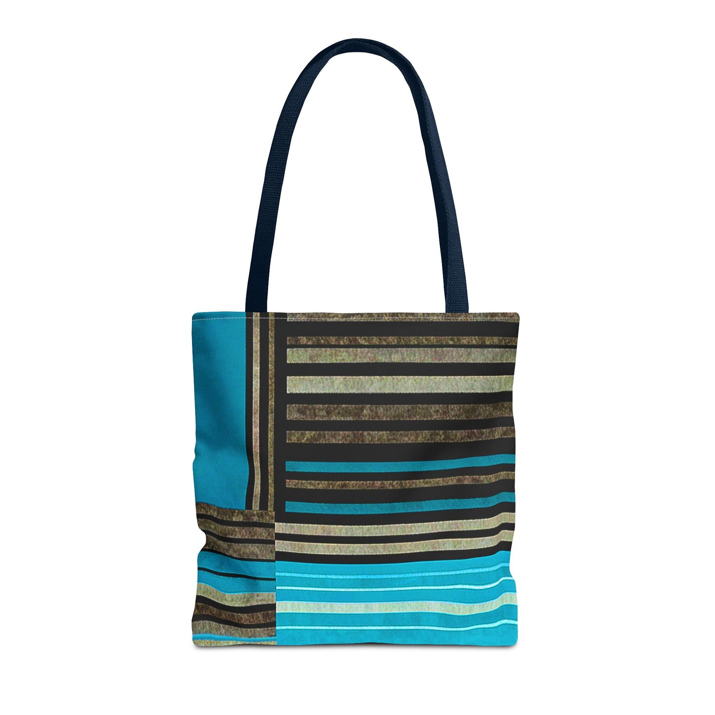 Madison Ave - Stylish Striped Tote Bag - Perfect for Work, Casual Outings & Everyday Use