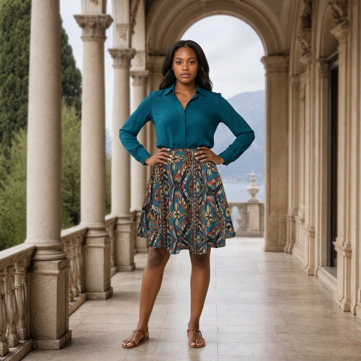 Sudan -- Women's Bazyrey Skirt w/2 pockets