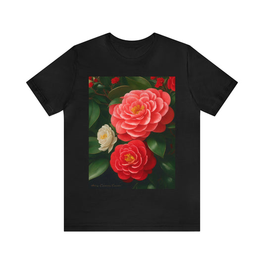 Camellia -- Unisex Jersey Short Sleeve Tee