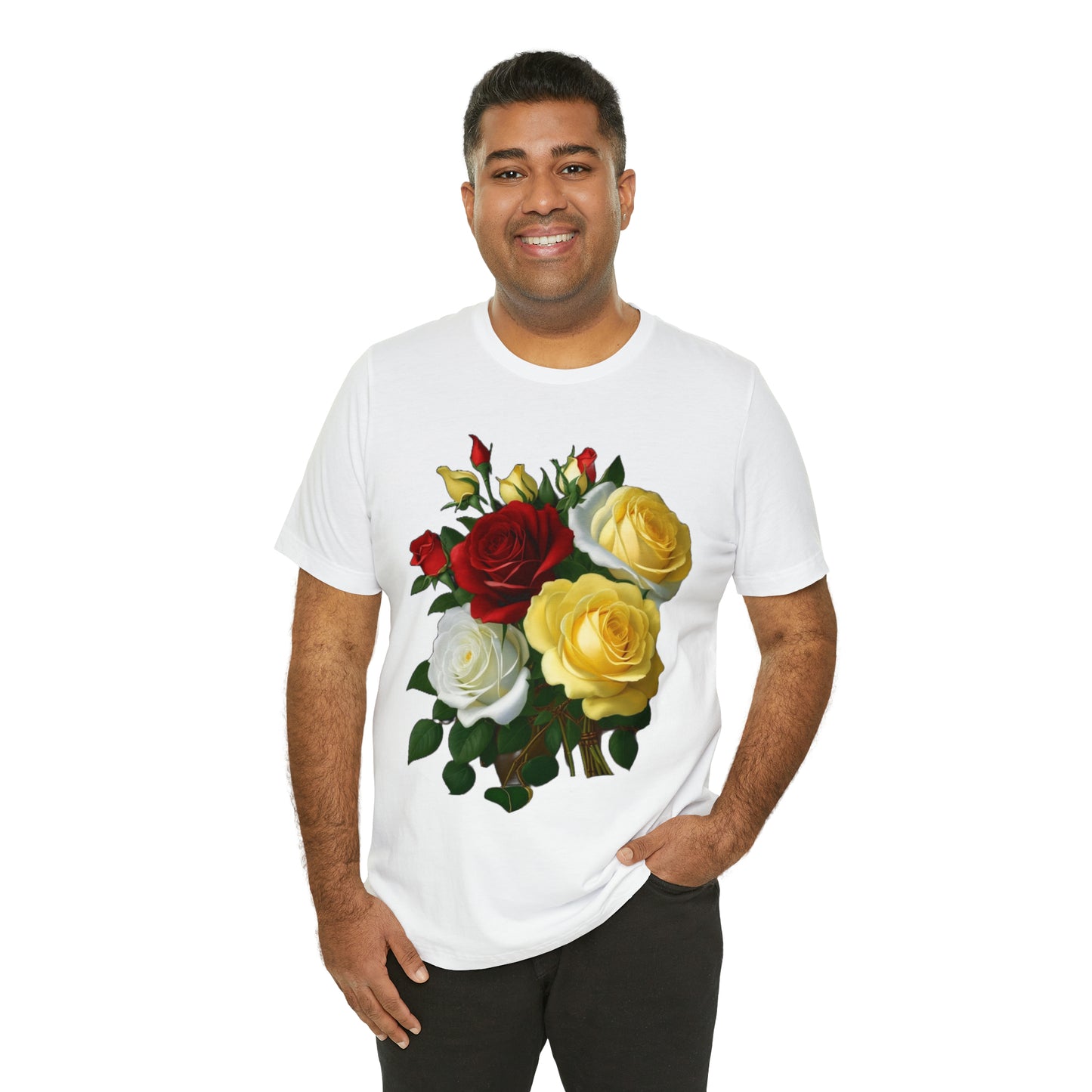 Roses -- Unisex Jersey Short Sleeve Tee