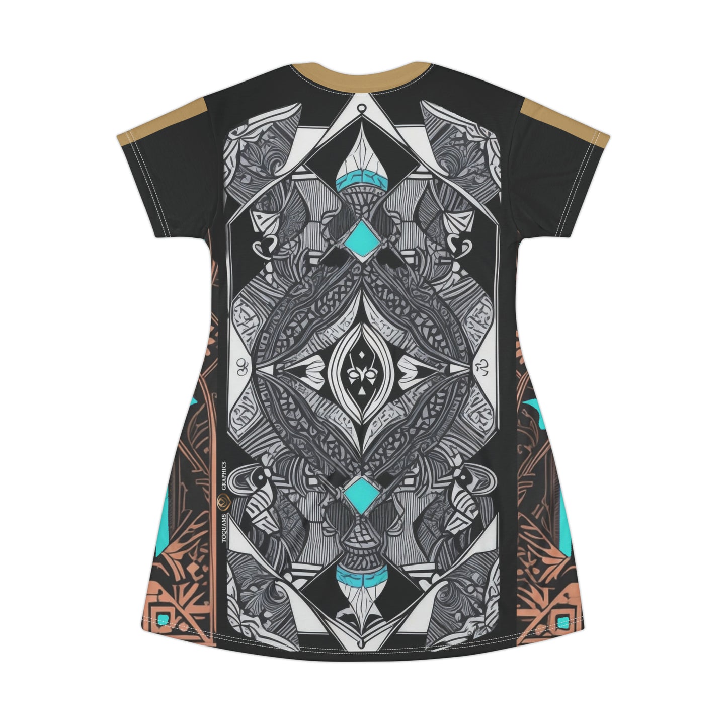 King of Hearts -- T-Shirt Dress (AOP)