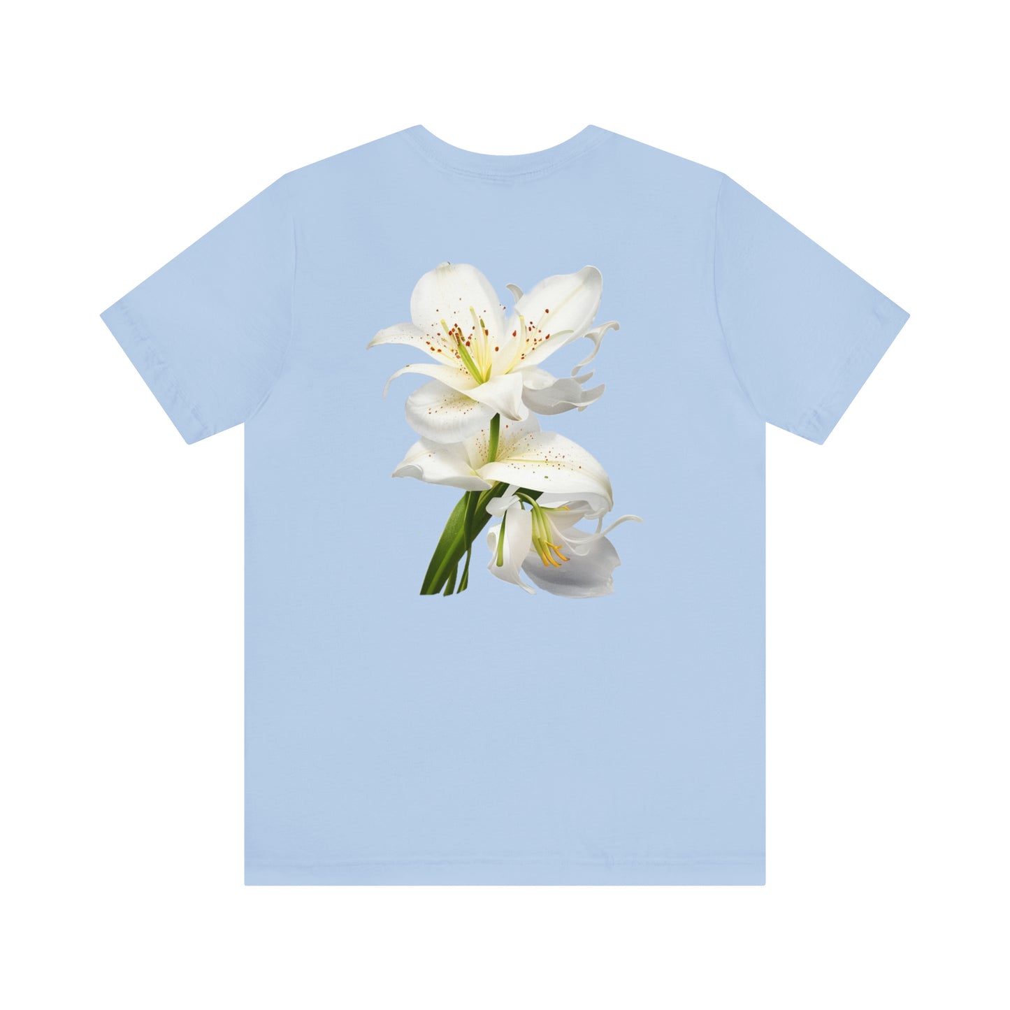 Lily (back) -- Unisex Jersey Short Sleeve Tee