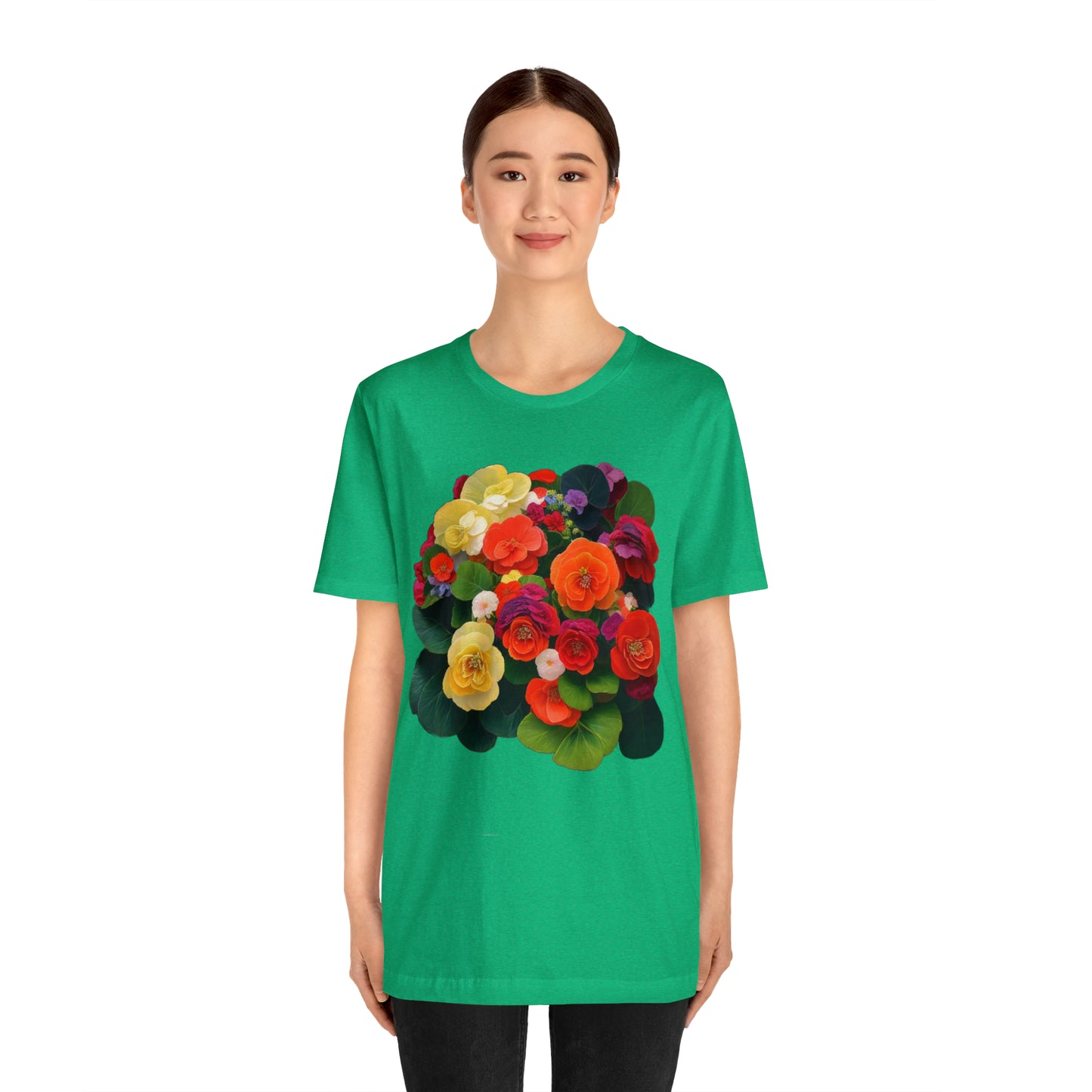 Begonia -- Unisex Jersey Short Sleeve Tee