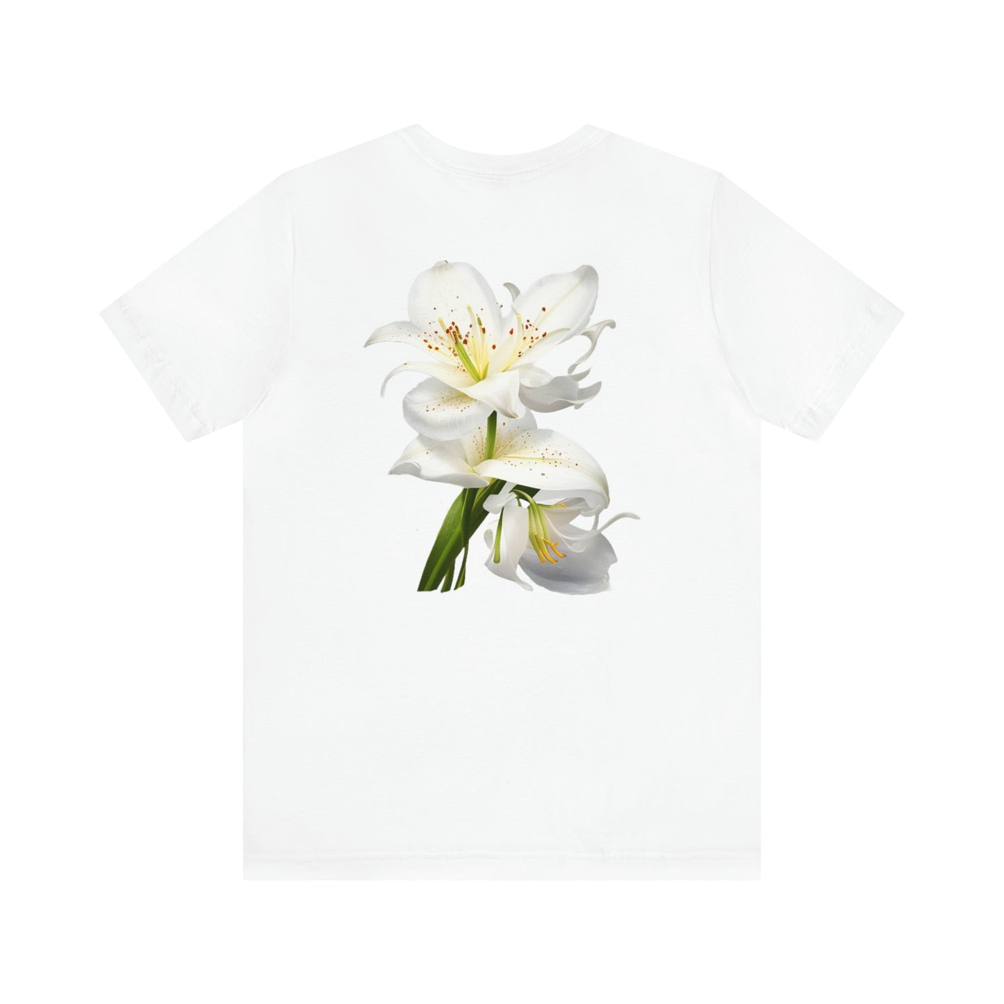 Lily (back) -- Unisex Jersey Short Sleeve Tee