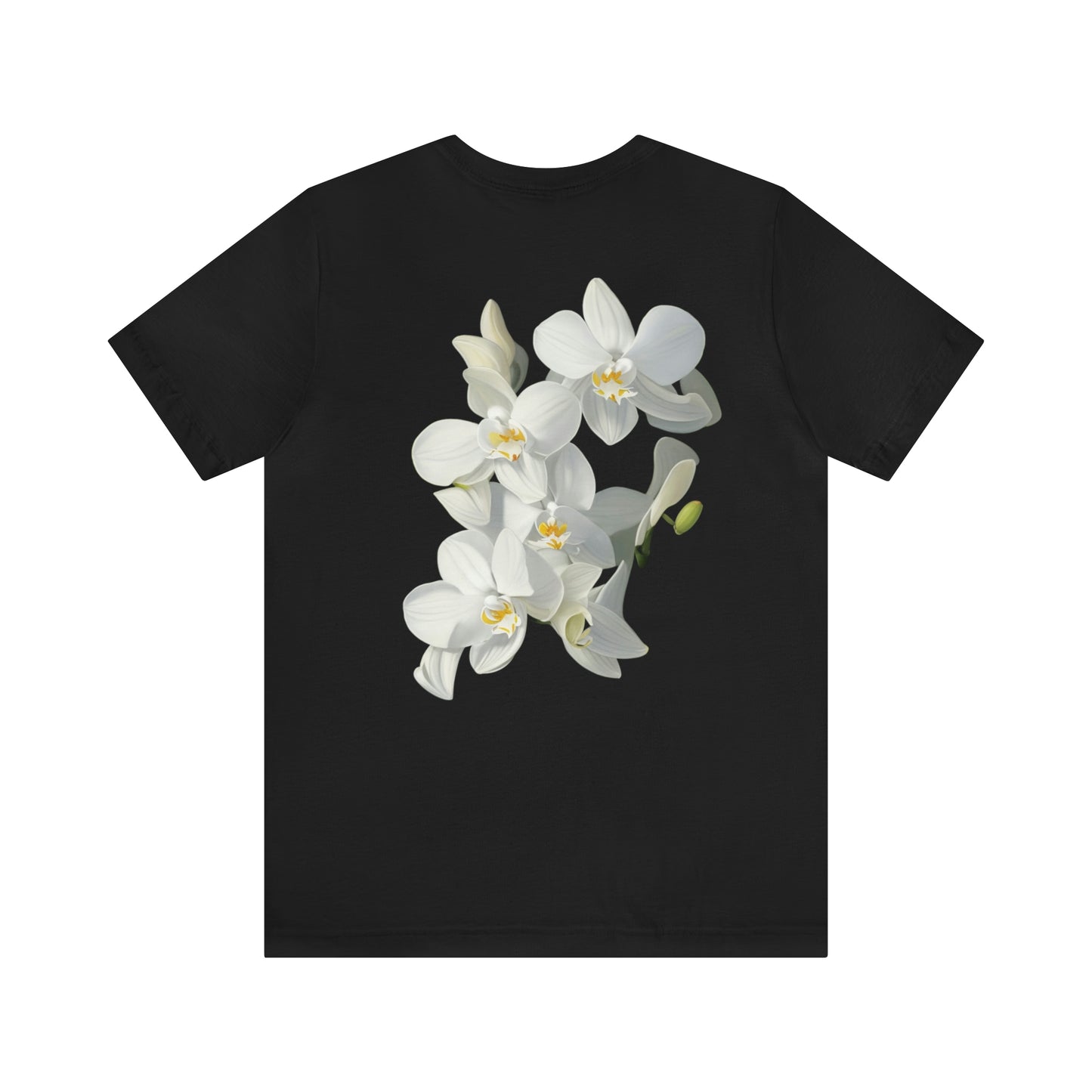 Orchid (back) -- Unisex Jersey Short Sleeve Tee