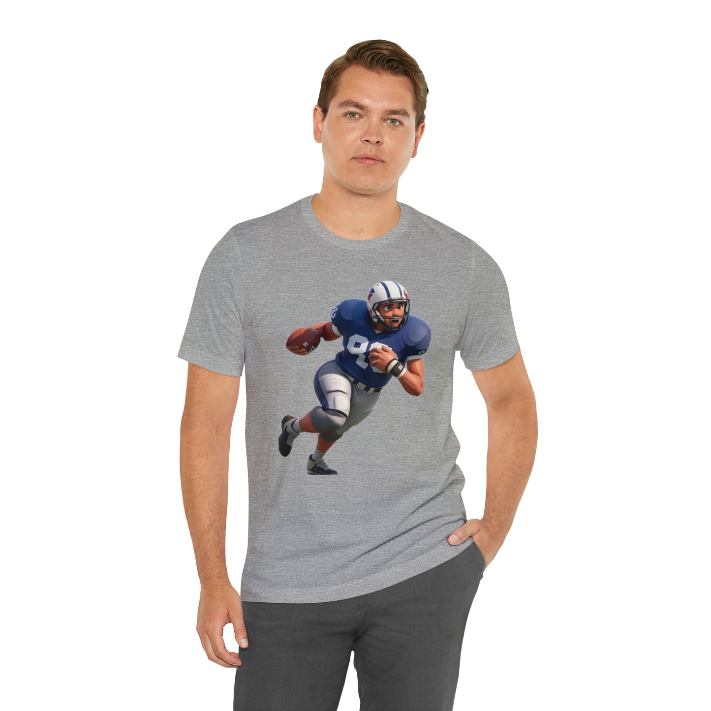 Football -- Unisex Jersey Short Sleeve Tee