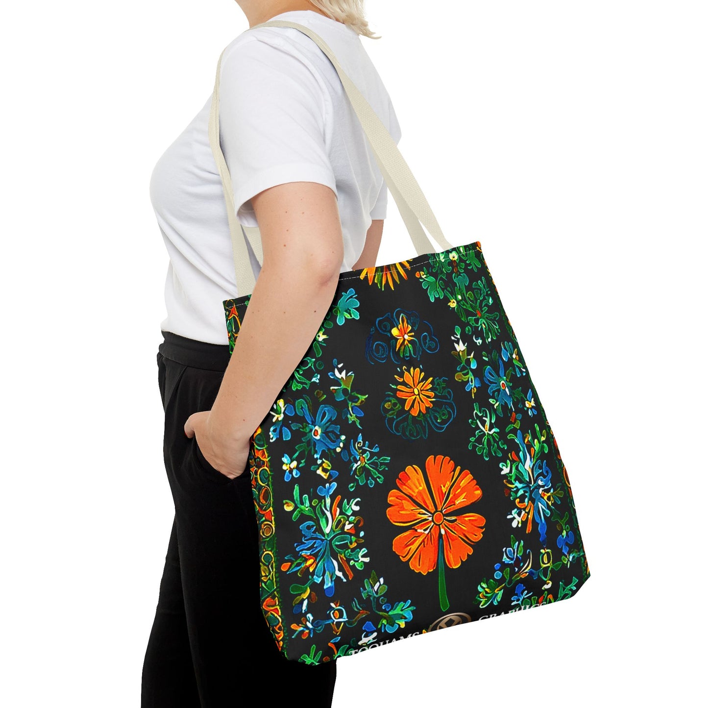 Her House - Vibrant Floral Tote Bag - Perfect for Everyday Use & Special Occasions