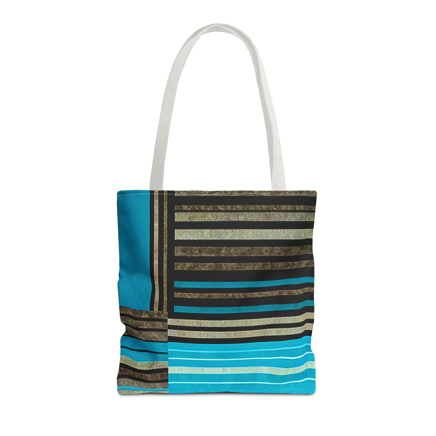 Madison Ave - Stylish Striped Tote Bag - Perfect for Work, Casual Outings & Everyday Use