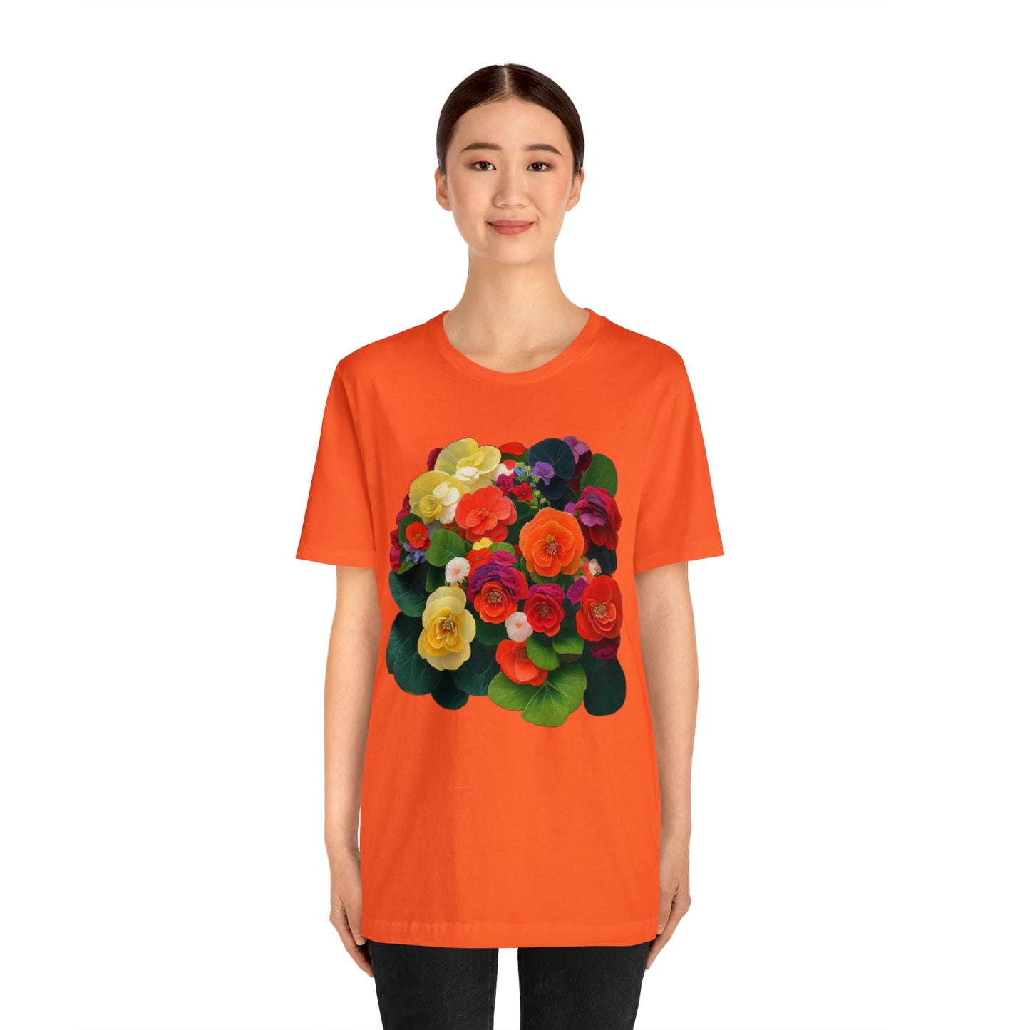 Begonia -- Unisex Jersey Short Sleeve Tee