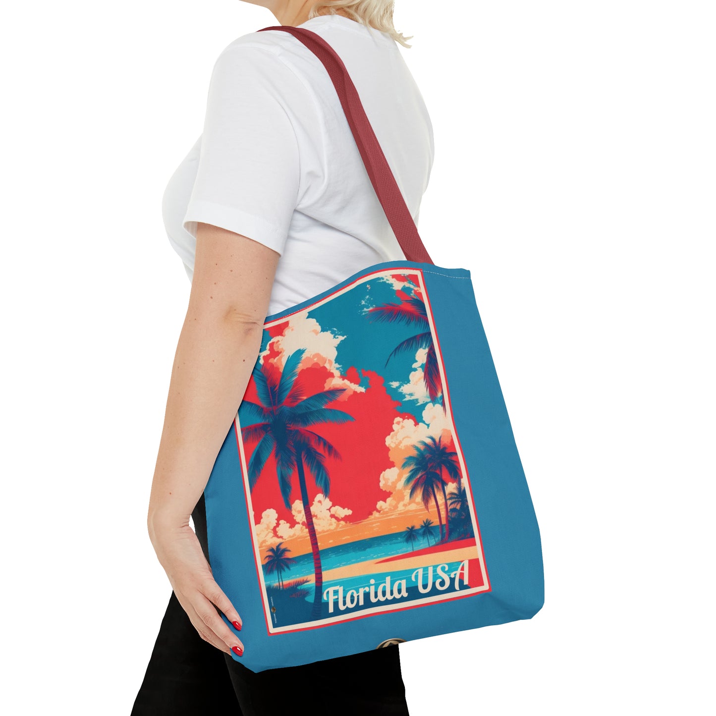 Florida USA Tote Bag (AOP)