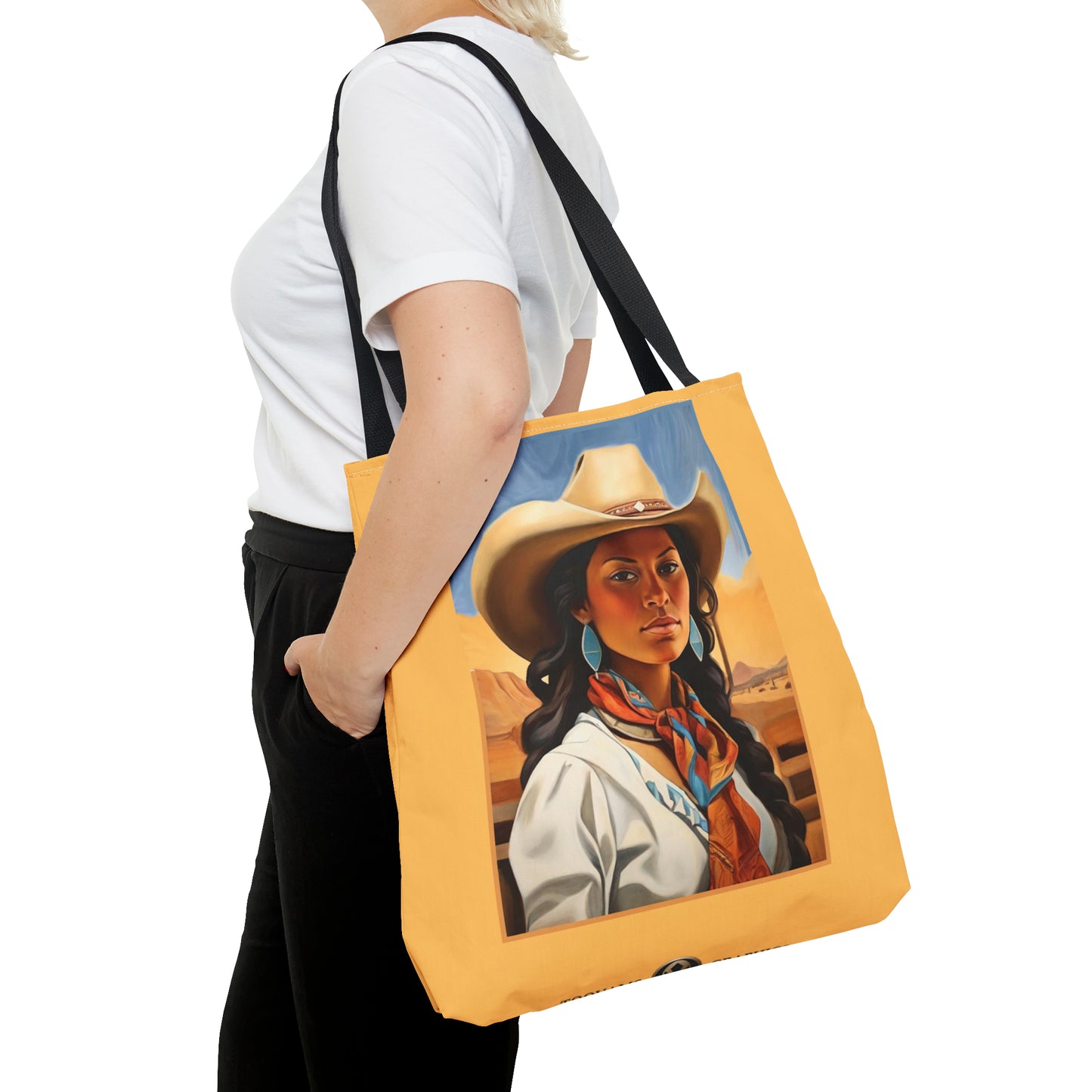 Cowgirl/boy Tote Bag (AOP)